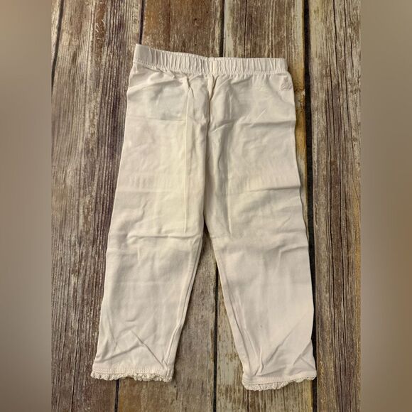 Kids Cream Leggings - Picture 1 of 3